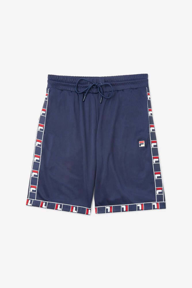 Fila Shorts Mens Navy Pane - Ireland 51748-CYKZ